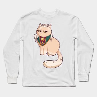 Baldurs Cat 3 - Jaheira Long Sleeve T-Shirt